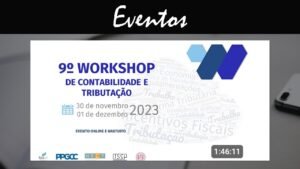 9º Workshop de Contabilidade e Tributação