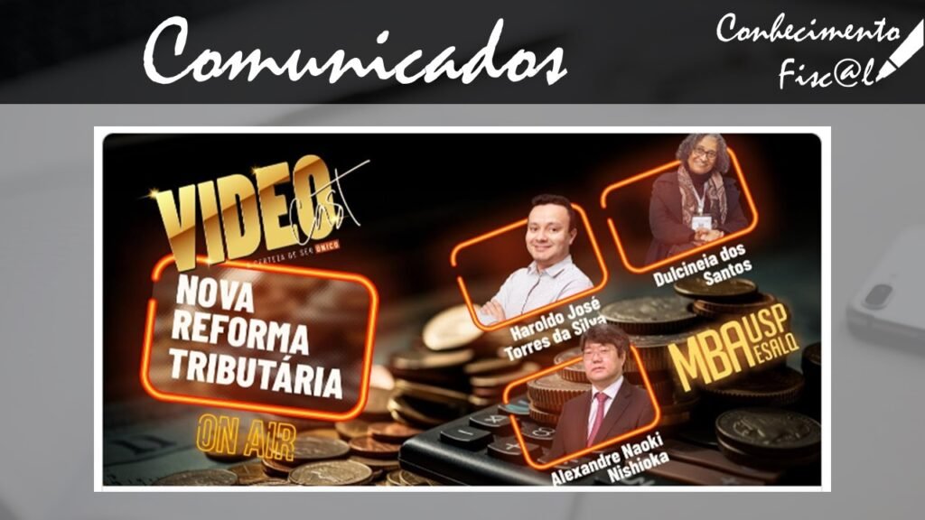 Videocast Reforma tributária