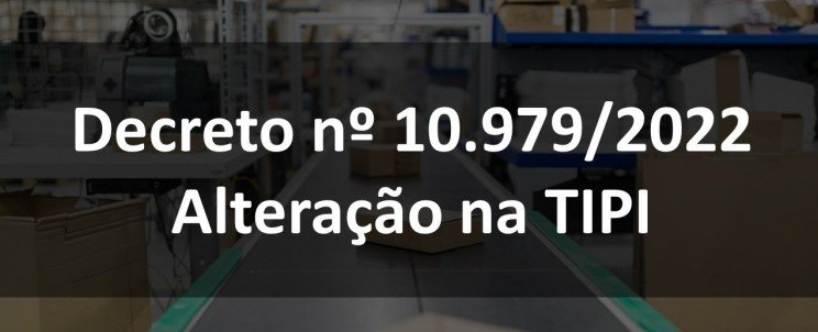 Redução de alíquotas do IPI