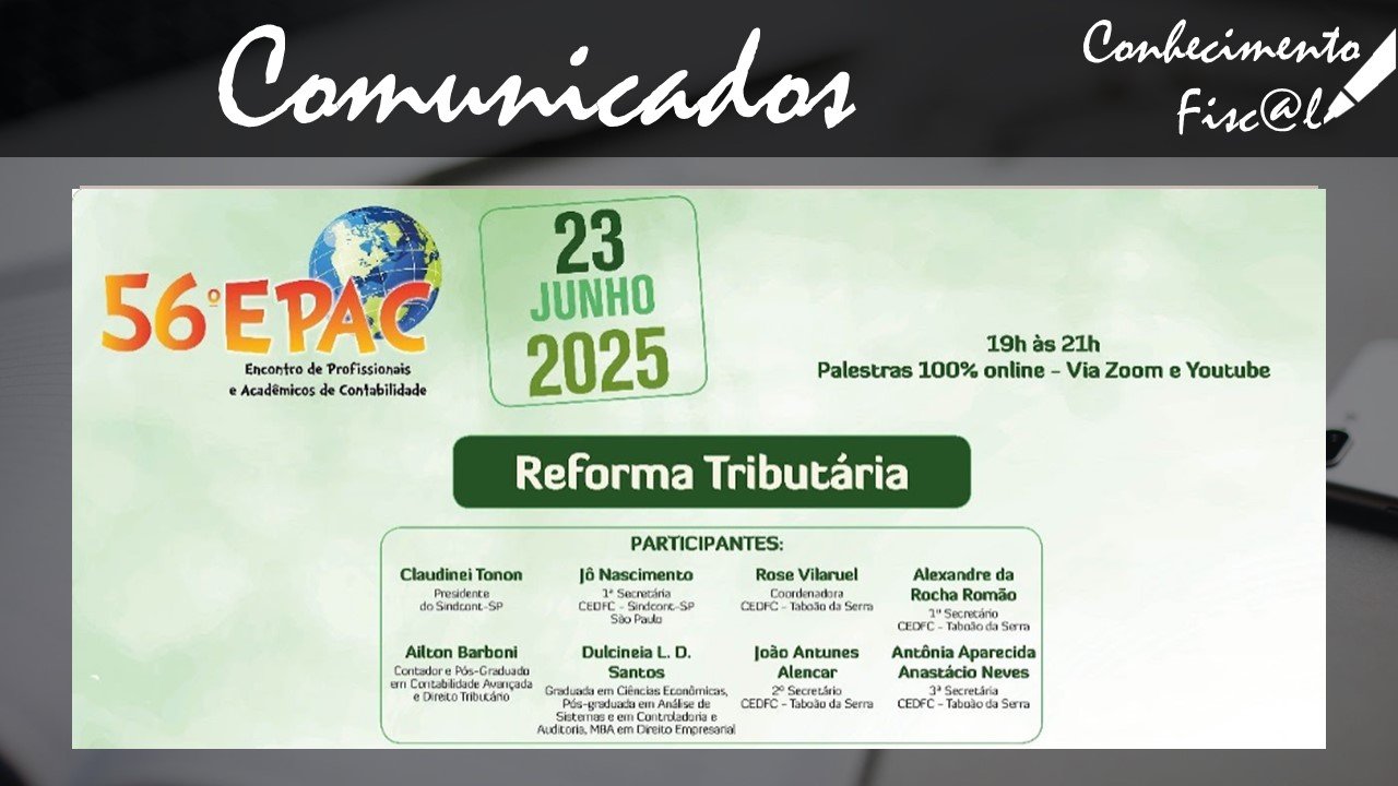56º EPAC - Reforma Tributária