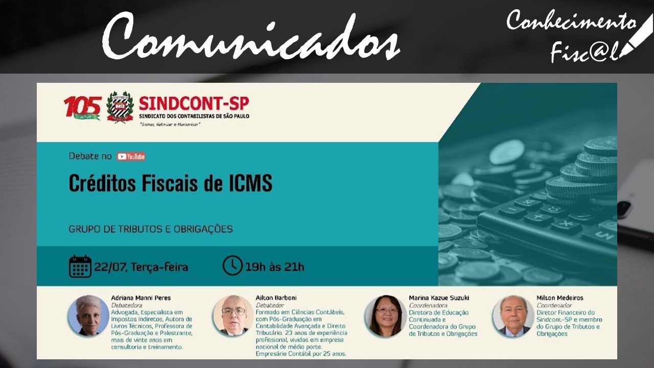 Créditos Fiscais ICMS