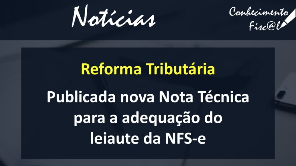 Nota Técnica NFS-e
