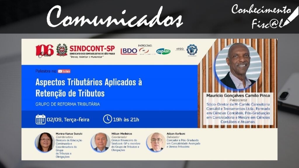 Aspectos Tributários Aplicados à Retenção de Tributos