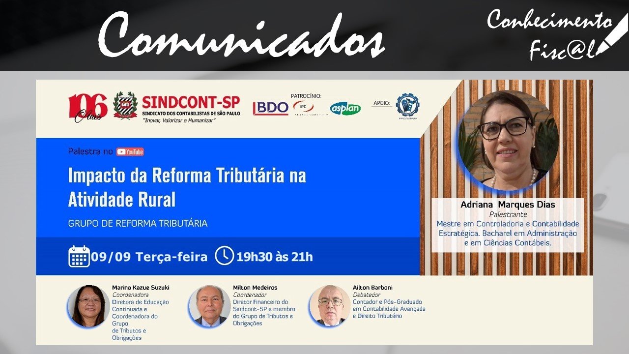 Impacto da Reforma Tributária na Atividade Rural