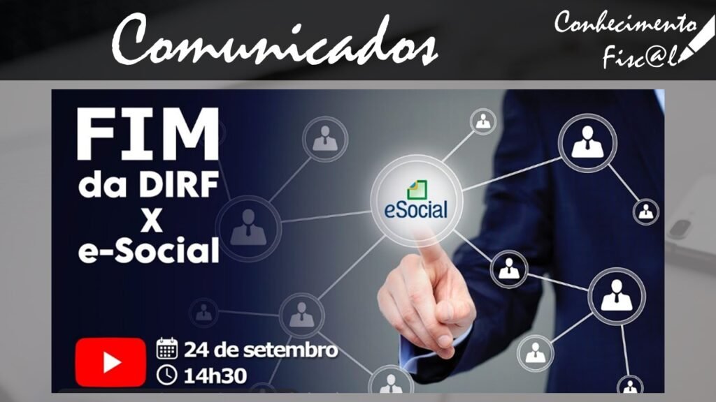 Fim da DIRF X e-Social