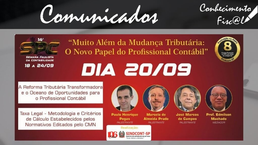 14ª Semana Paulista da Contabilidade
