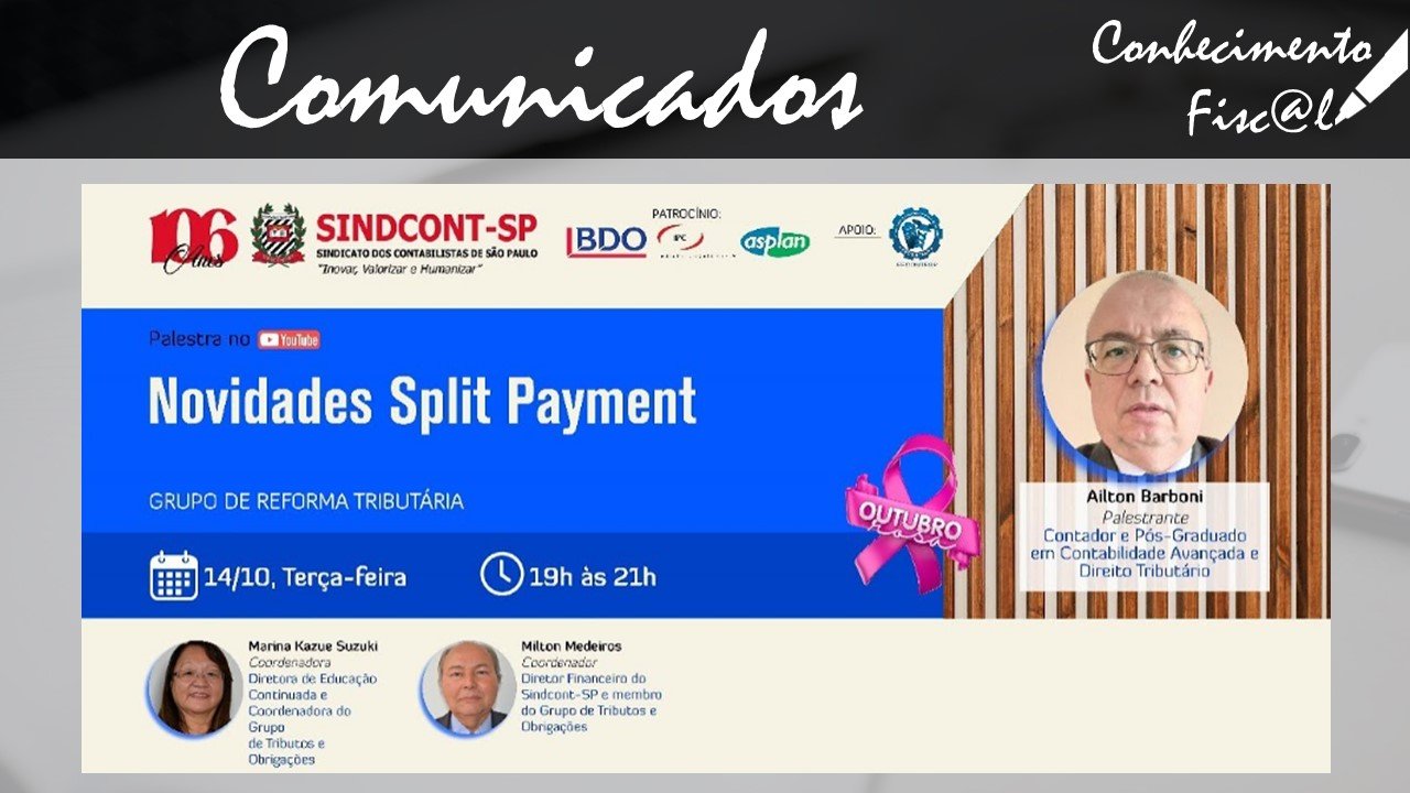 Novidades Split Payment