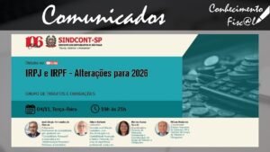 IRPJ E IRPF – Alterações para 2026