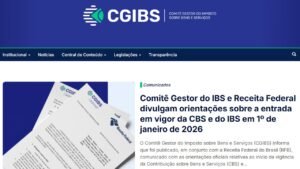 Comitê Gestor do IBS e RFB divulgam orientações para 2026