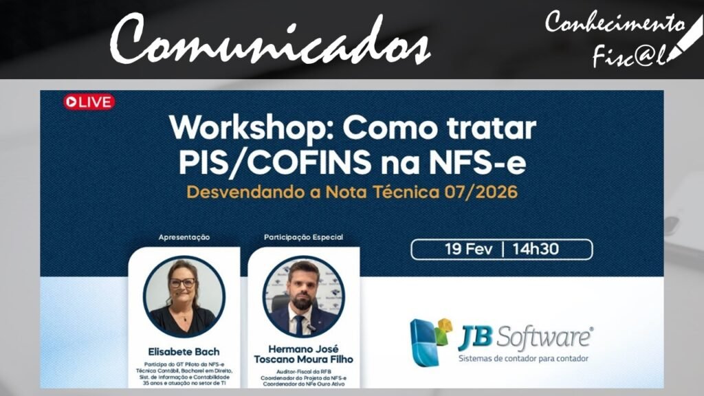 Como tratar PIS/COFINS na NFS-e
