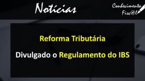 Regulamento do IBS