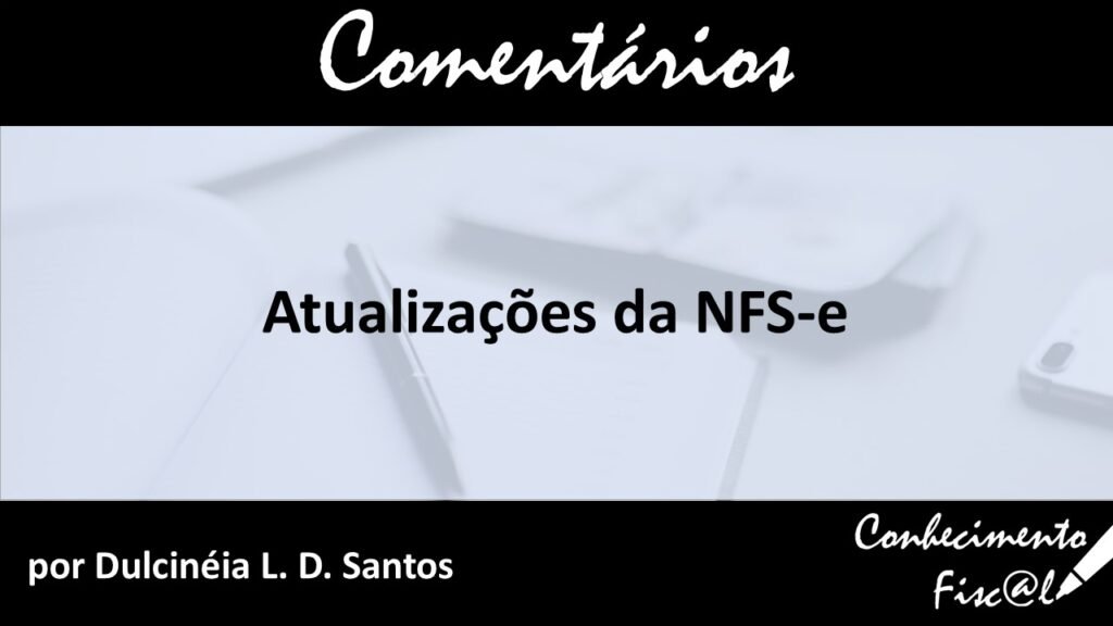 Atualizações NFS-e