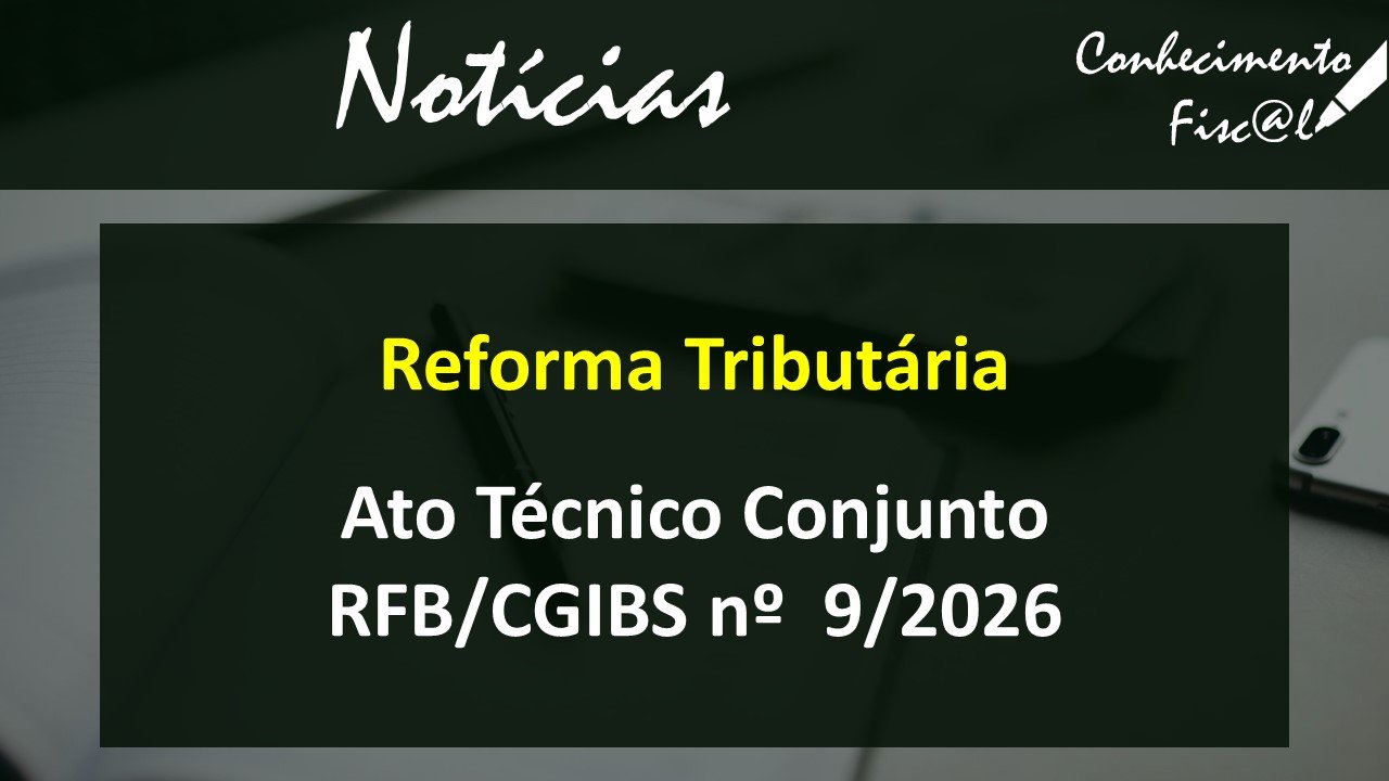 RTC Ato Técnico Conjunto 9/2026